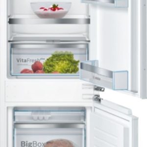 Хладилник с фризер за вграждане BOSCH KIS86AFE0, серия 6, 266 л.