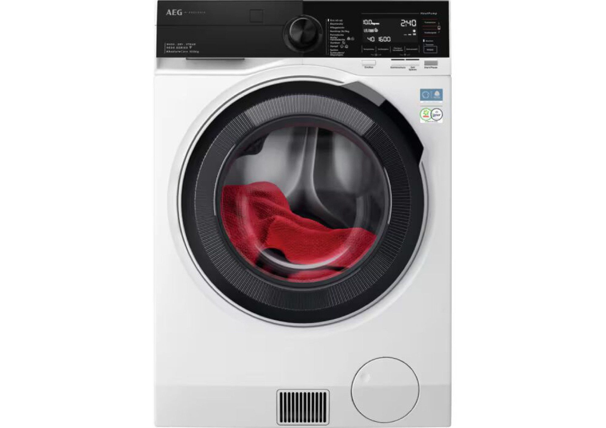 Пералня със сушилня с термопомпа AEG LWR9W81609, 10/6 кг, 1600 об./мин. Пералня със сушилня с термопомпа AEG LWR9W81609, 10/6 кг, 1600 об./мин.