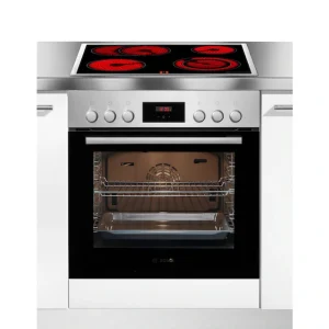 Комплект фурна за вграждане с плот BOSCH HEF133BS1, 66 л. Комплект фурна за вграждане с плот BOSCH HEF133BS1, 66 л.